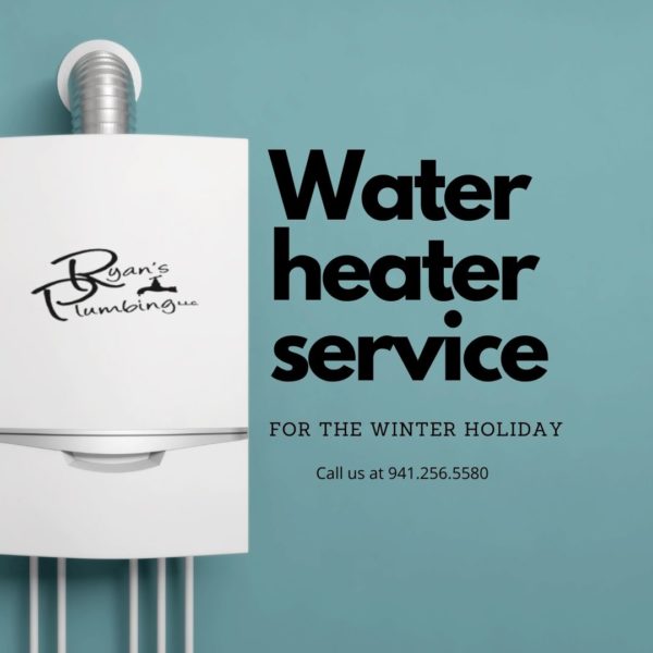 Water heater service for the Winter holiday